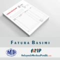 fatura basımı